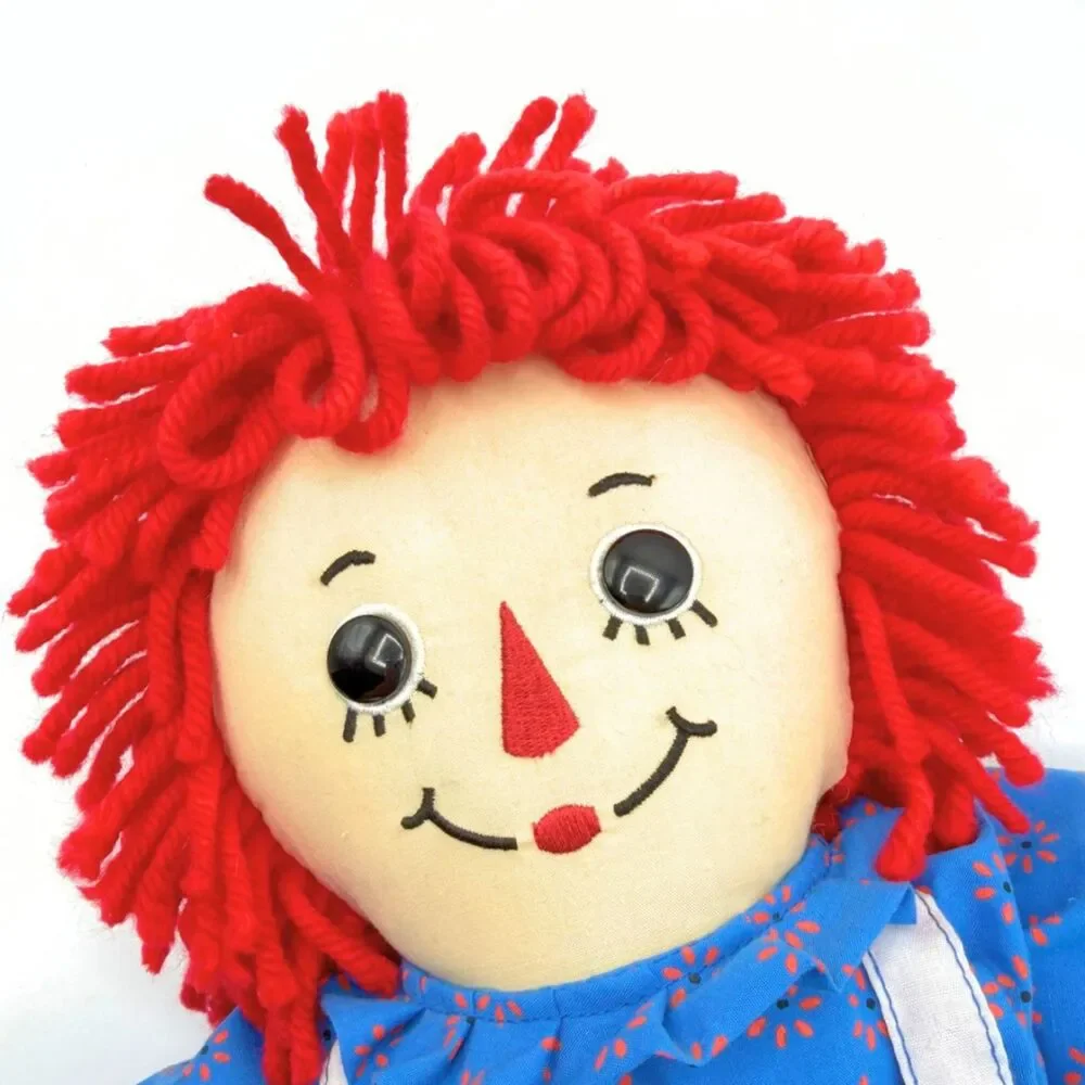 Vintage Raggedy Ann Doll Plush 18